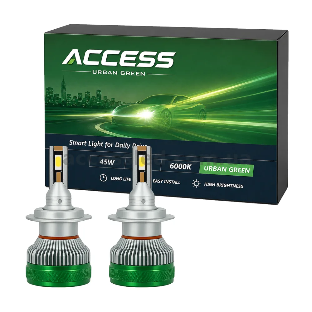 Світлодіодні (LED) лампи Access URBAN GREEN H7 45W 6000K